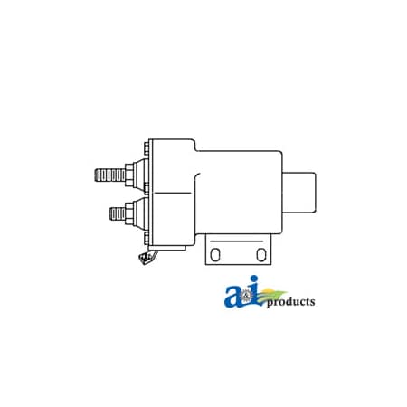 A & I Products Starter Solenoid 9" x4.5" x4.3" A-AR102755